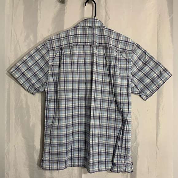 Boys Dockers Short Sleeve Plaid Button Down - Picture 2 of 3